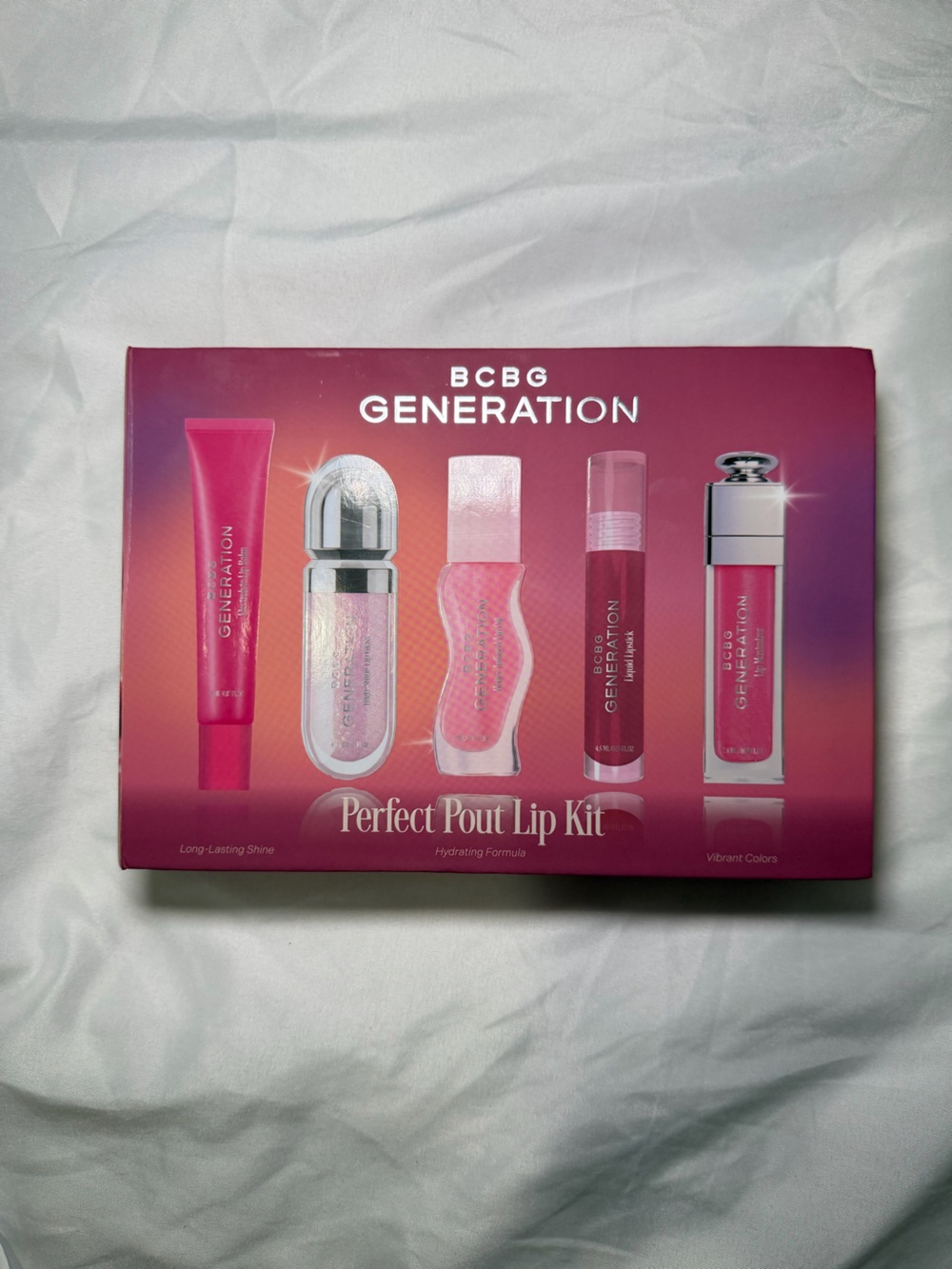 BCBGeneration Lip Set - Pink Shades Collection NEW🌸🩷